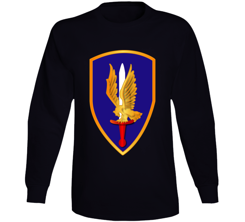 Army - 1st Aviation Brigade Vietnam Wo Txt Long Sleeve