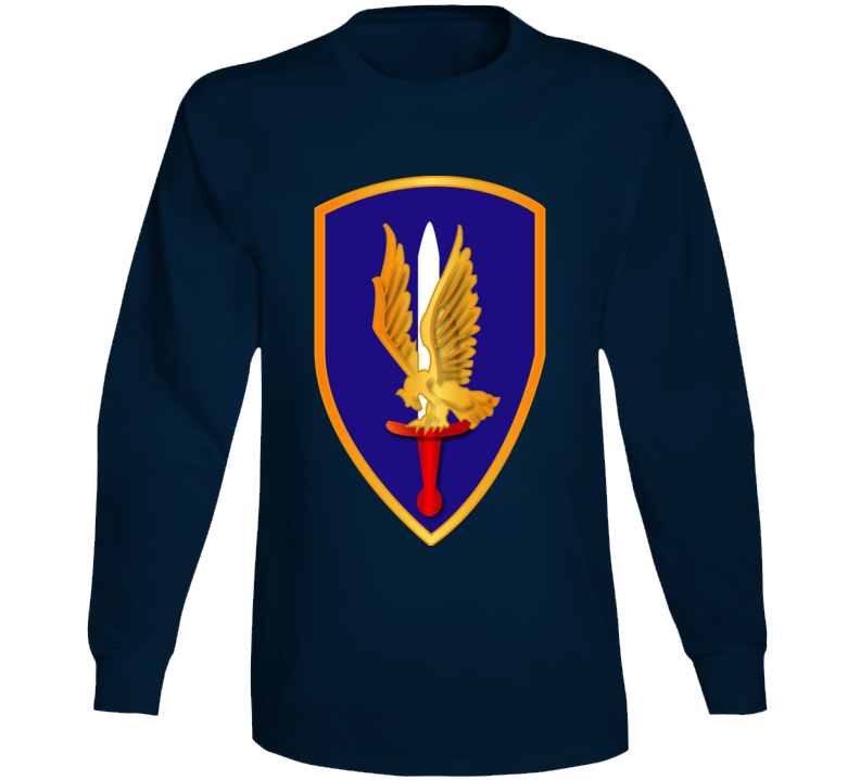Army - 1st Aviation Brigade Vietnam Wo Txt Long Sleeve