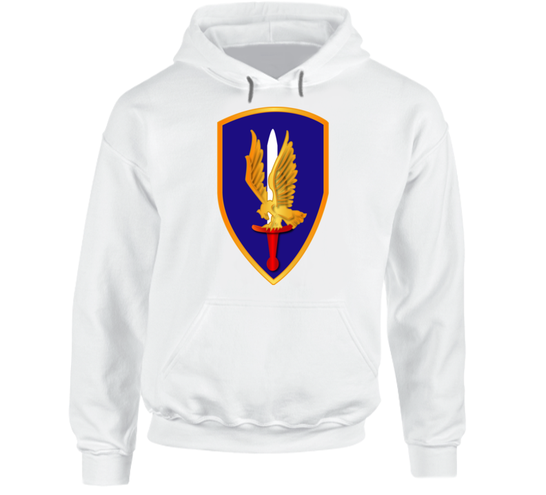 Army - 1st Aviation Brigade Vietnam Wo Txt Hoodie
