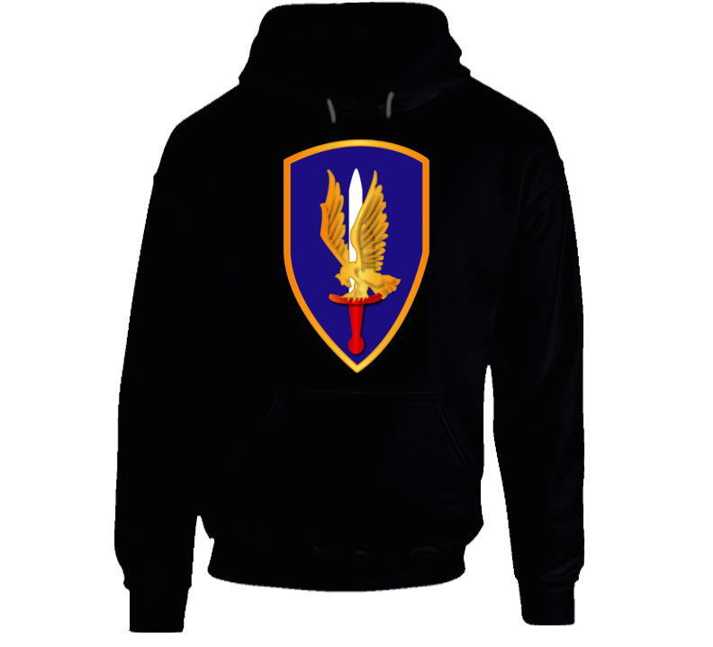 Army - 1st Aviation Brigade Vietnam Wo Txt Hoodie