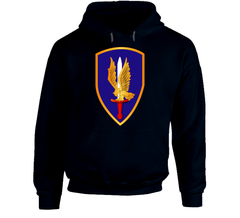 Army - 1st Aviation Brigade Vietnam Wo Txt Hoodie