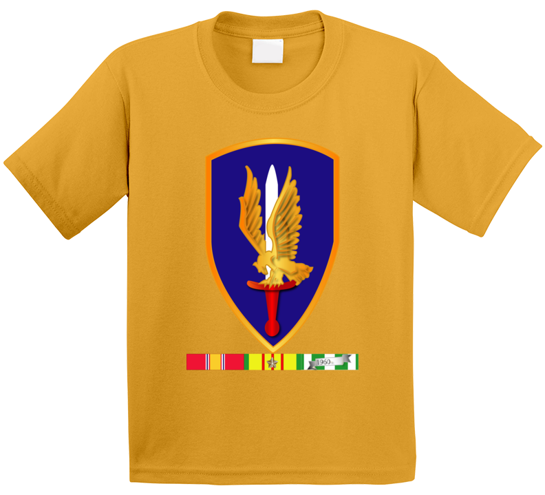 Army -  1st Aviation Brigade Vietnam W Svc Wo Txt Kids T Shirt