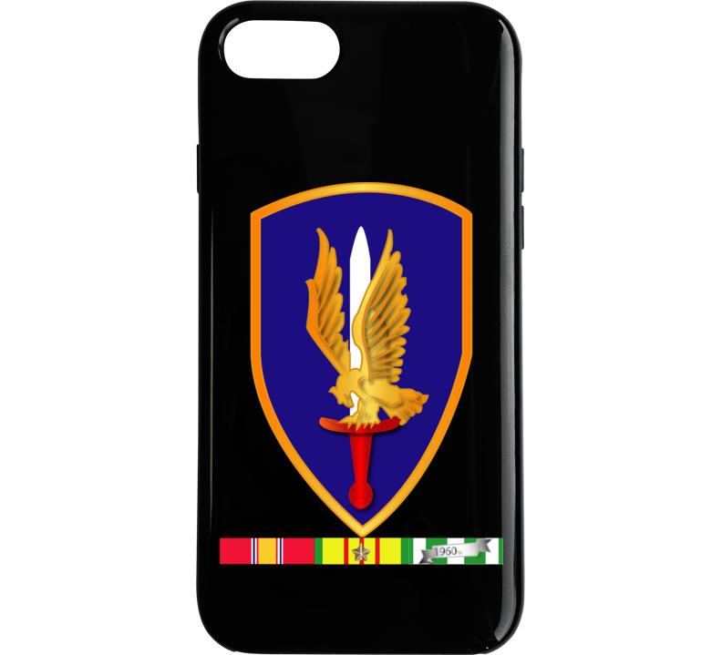 Army -  1st Aviation Brigade Vietnam W Svc Wo Txt Phone Case