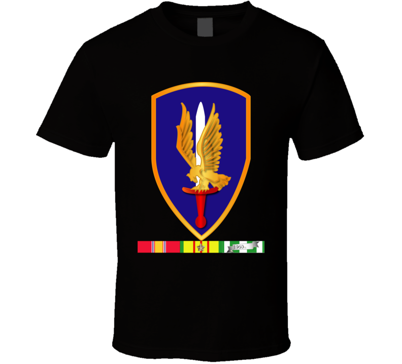 Army -  1st Aviation Brigade Vietnam W Svc Wo Txt T Shirt