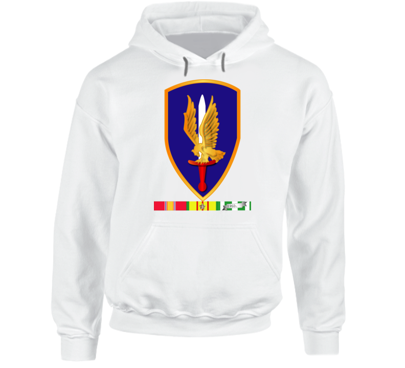 Army -  1st Aviation Brigade Vietnam W Svc Wo Txt Hoodie