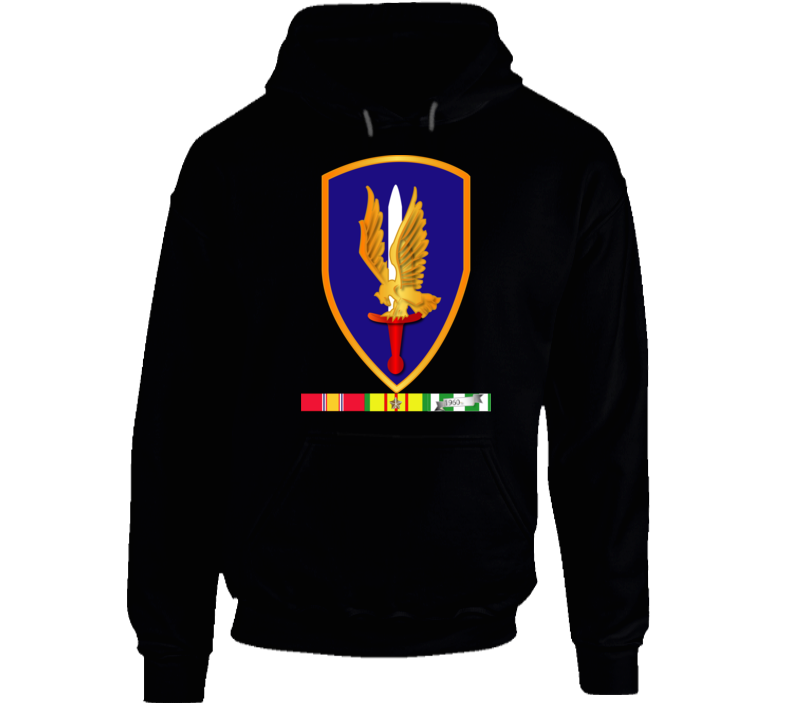 Army -  1st Aviation Brigade Vietnam W Svc Wo Txt Hoodie