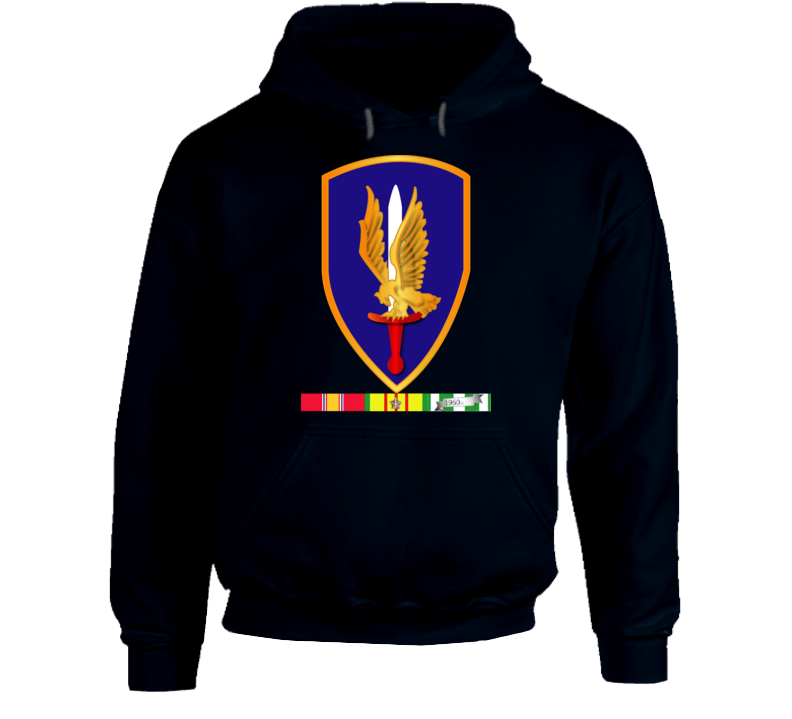 Army -  1st Aviation Brigade Vietnam W Svc Wo Txt Hoodie