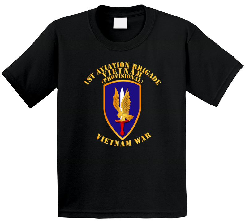 Army - 1st Aviation Brigade (provisional) - Vietnam War Kids T Shirt