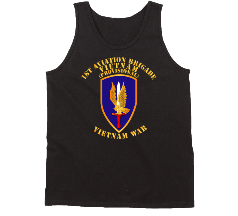 Army - 1st Aviation Brigade (provisional) - Vietnam War Tanktop