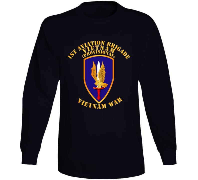 Army - 1st Aviation Brigade (provisional) - Vietnam War Long Sleeve