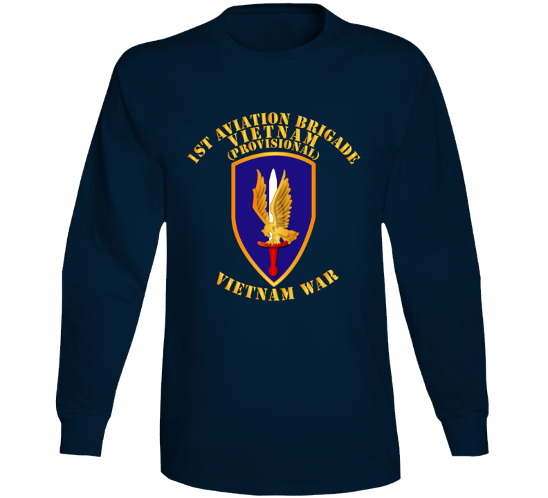 Army - 1st Aviation Brigade (provisional) - Vietnam War Long Sleeve