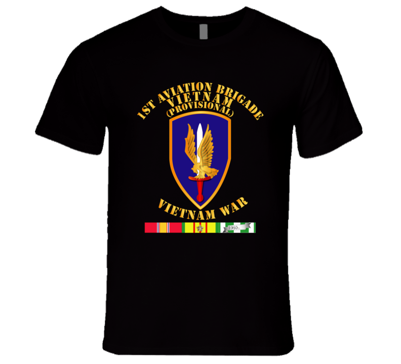 Army - 1st Aviation Brigade (provisional) - Vietnam War W Svc Premium T Shirt