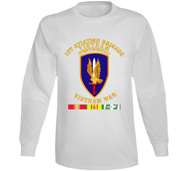 Army - 1st Aviation Brigade (provisional) - Vietnam War W Svc Long Sleev
