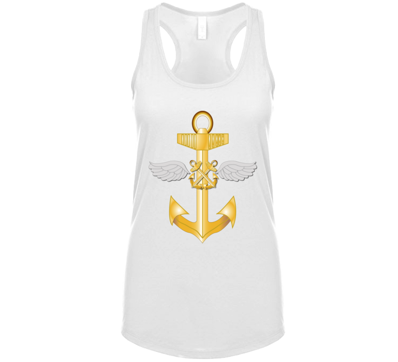 Navy - Rate - Aviation Boatswain's Mate Pin Wo Txt Ladies T Shirt