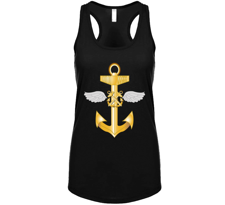 Navy - Rate - Aviation Boatswain's Mate Pin Wo Txt Ladies T Shirt