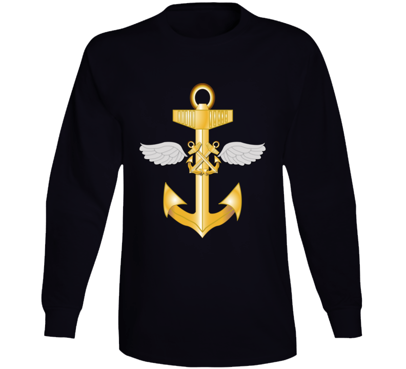 Navy - Rate - Aviation Boatswain's Mate Pin Wo Txt Long Sleeve