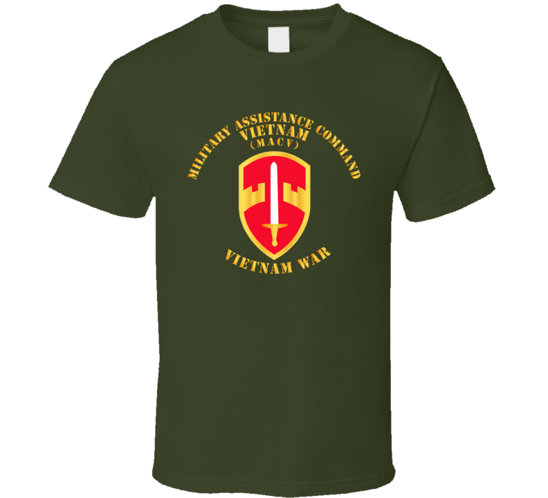 Army - Military Assistance Cmd Vietnam - Macv - Vietnam War T Shirt