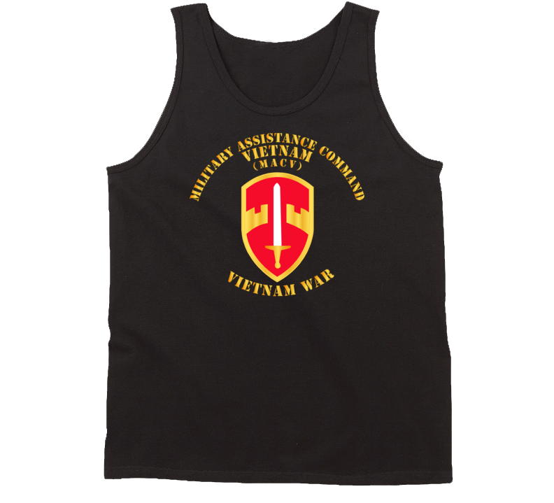 Army - Military Assistance Cmd Vietnam - Macv - Vietnam War Tanktop