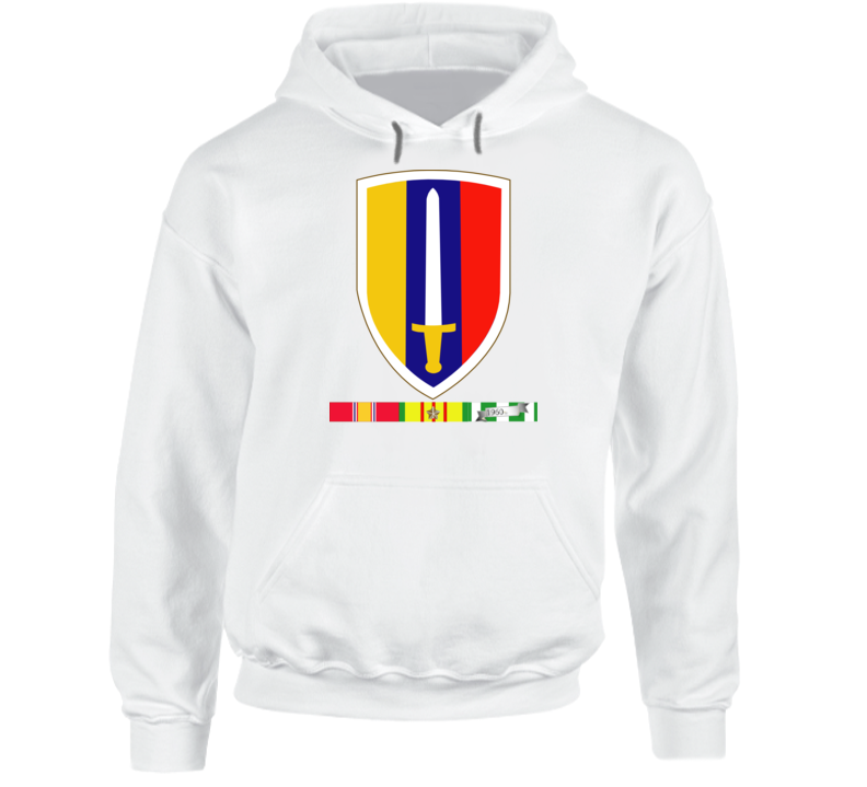 Army - Us Army Vietnam - Usarv - Vietnam War W Svc Wo Txt Hoodie