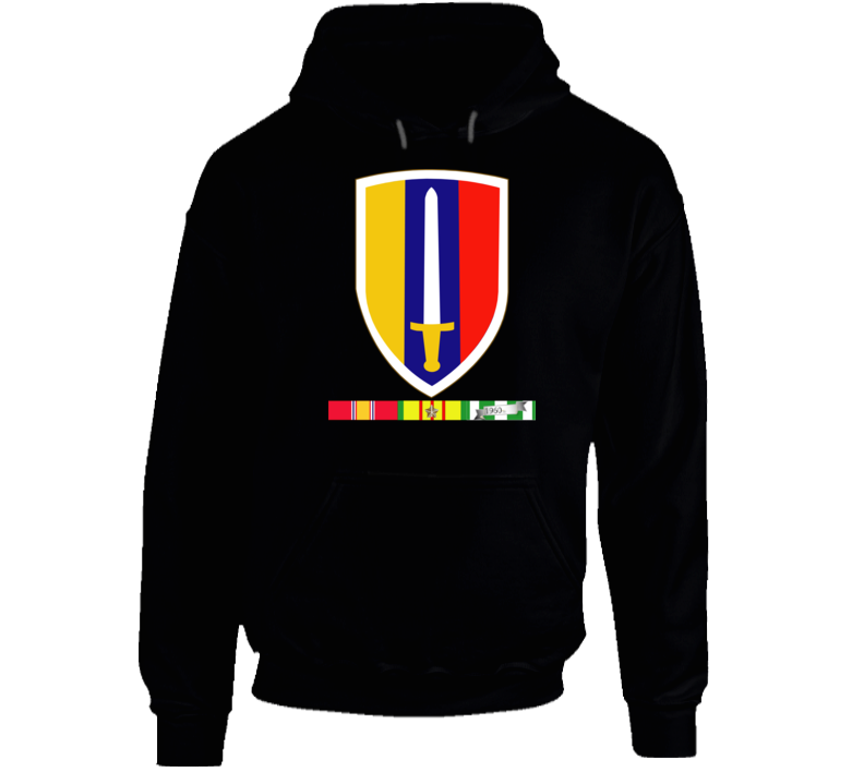 Army - Us Army Vietnam - Usarv - Vietnam War W Svc Wo Txt Hoodie
