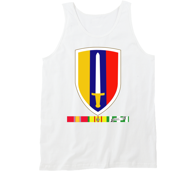 Army - Us Army Vietnam - Usarv - Vietnam War W Svc Wo Txt Tanktop