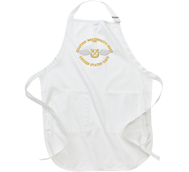 Navy - Rate - Aviation Boatswain's Mate - Gold Anchor W Txt Apron