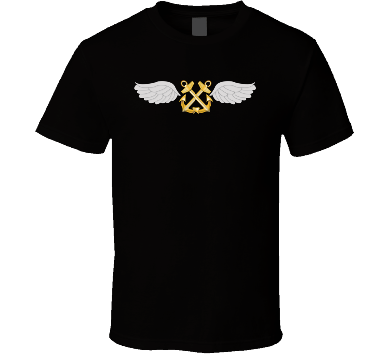 Navy - Rate - Aviation Boatswain's Mate - Gold Anchor Wo Txt W Ds T Shirt