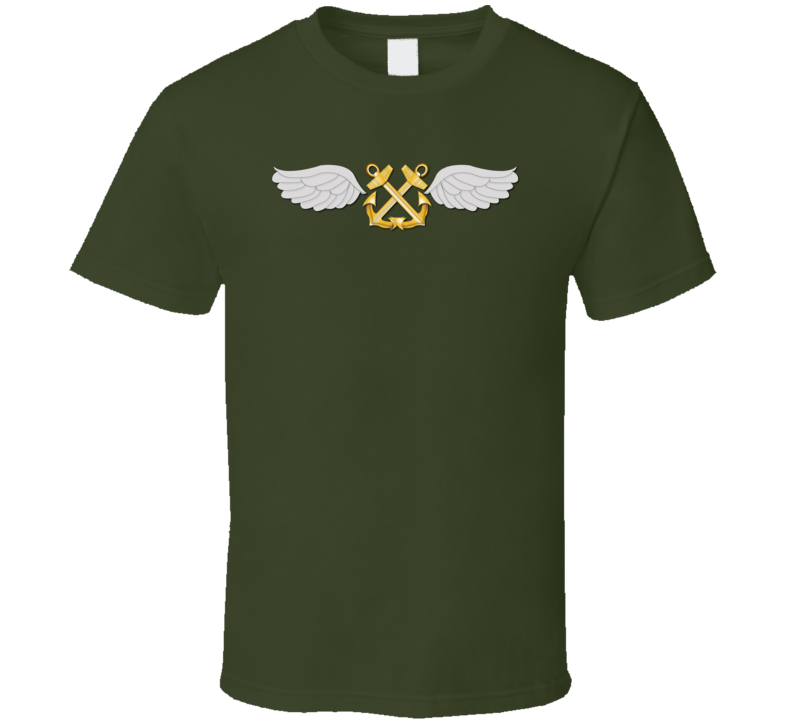 Navy - Rate - Aviation Boatswain's Mate - Gold Anchor Wo Txt W Ds T Shirt