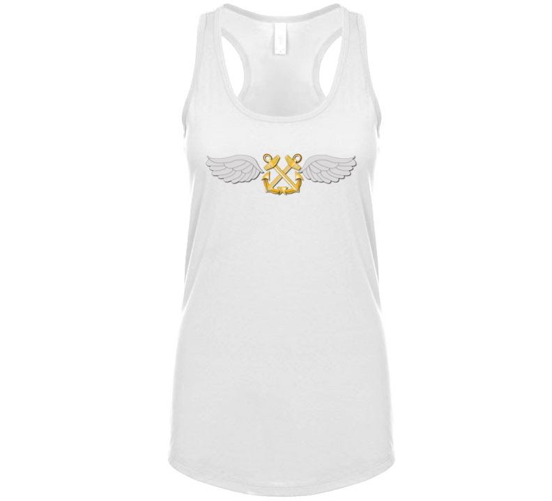 Navy - Rate - Aviation Boatswain's Mate - Gold Anchor Wo Txt W Ds Ladies Tanktop