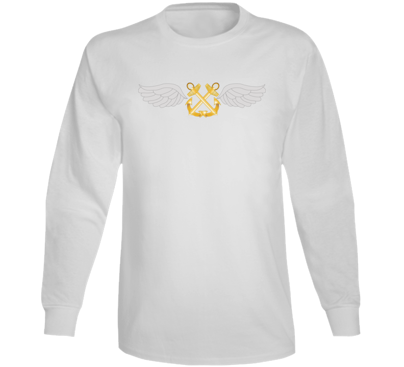 Navy - Rate - Aviation Boatswain's Mate - Gold Anchor Wo Txt Long Sleeve