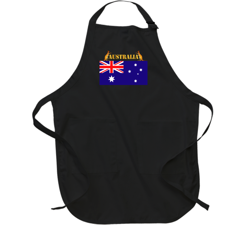 Flag - Australia W 2 Roo W Txt Apron