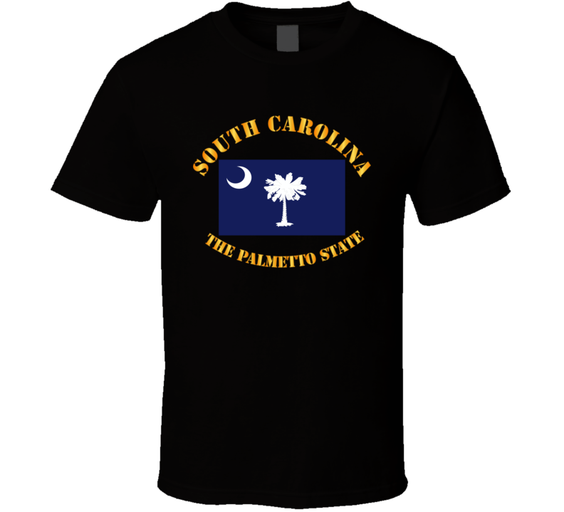 Flag - South Carolina - The Palmetto State T Shirt