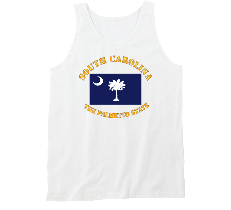 Flag - South Carolina - The Palmetto State Tanktop