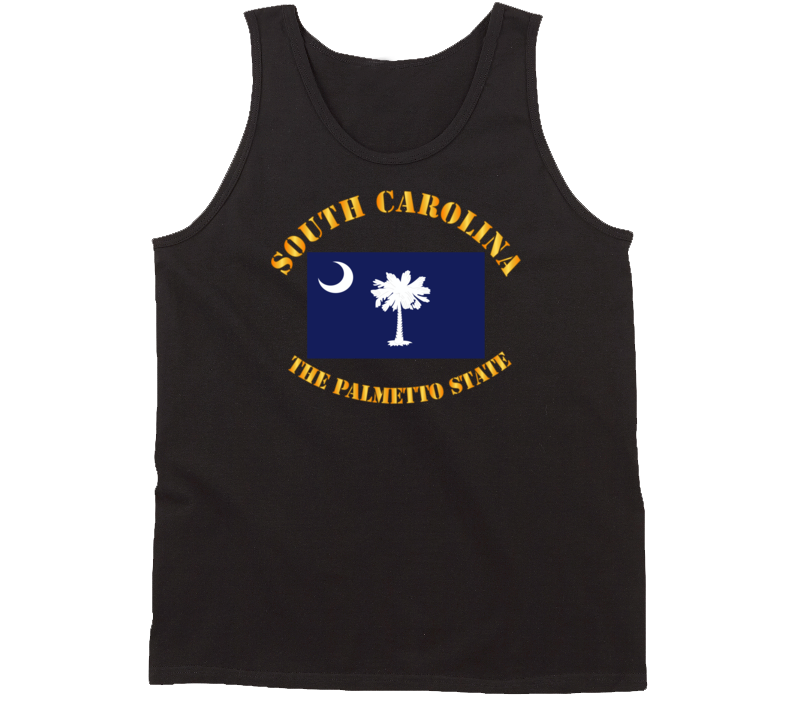Flag - South Carolina - The Palmetto State Tanktop