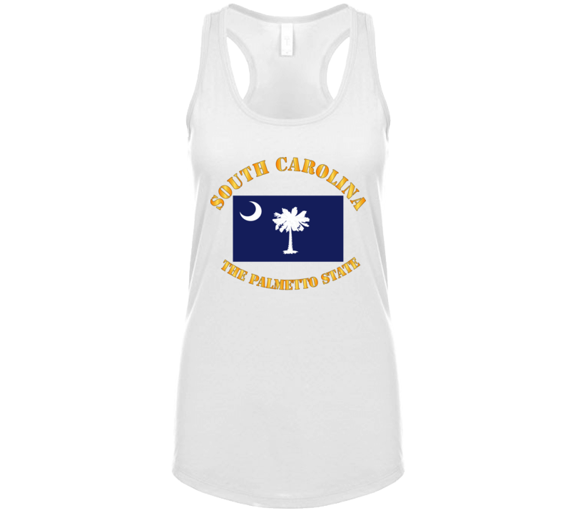 Flag - South Carolina - The Palmetto State T Shirt
