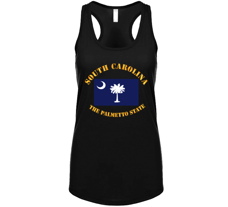 Flag - South Carolina - The Palmetto State T Shirt