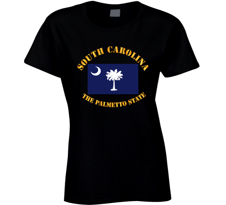 Flag - South Carolina - The Palmetto State T Shirt