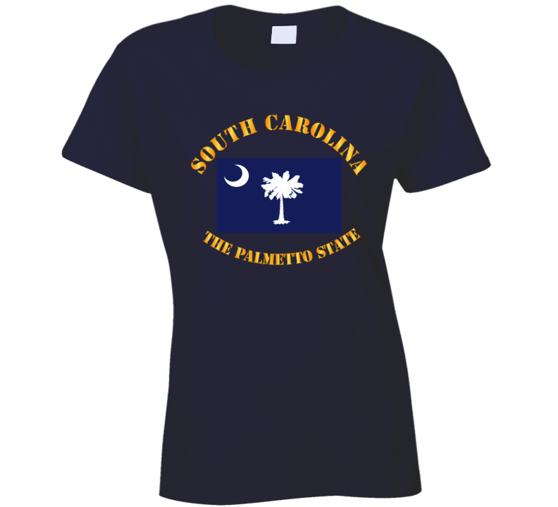 Flag - South Carolina - The Palmetto State T Shirt