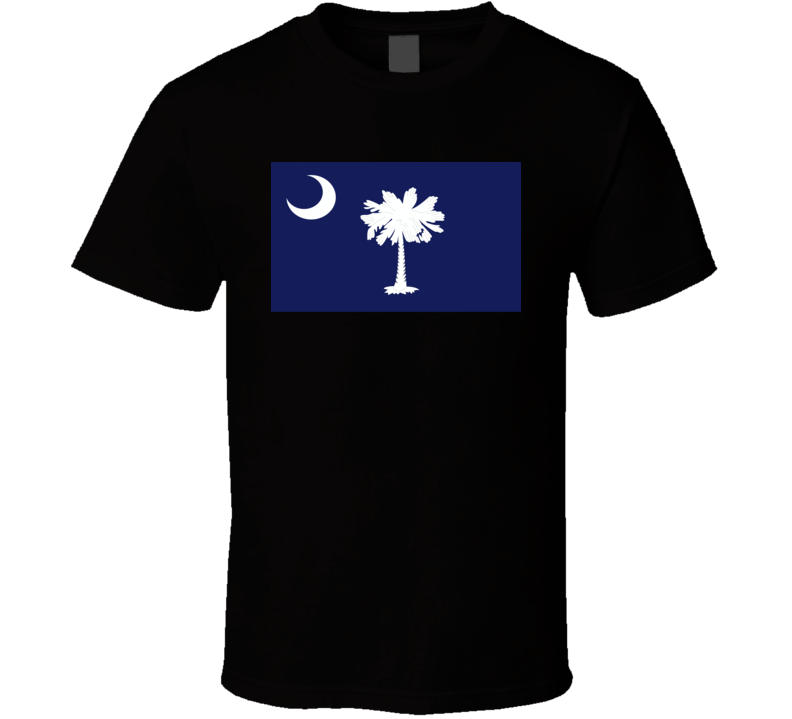 Flag - South Carolina Wo Txt T Shirt