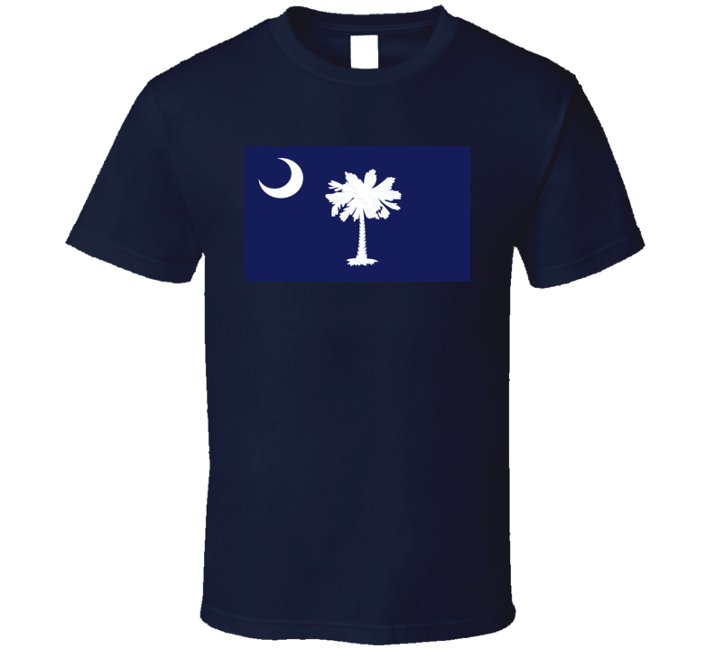 Flag - South Carolina Wo Txt T Shirt