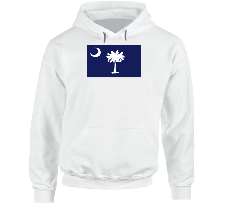 Flag - South Carolina Wo Txt Hoodie