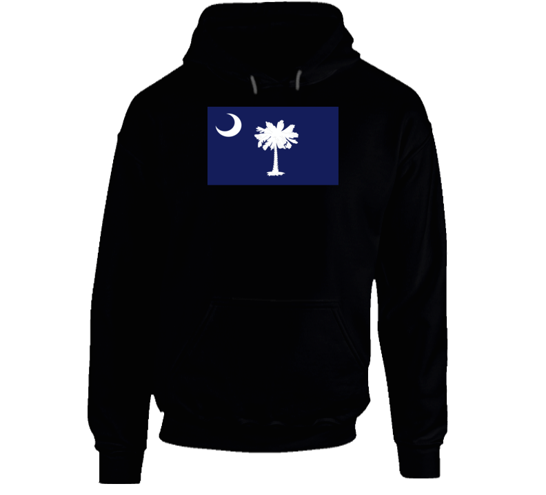 Flag - South Carolina Wo Txt Hoodie