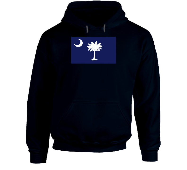 Flag - South Carolina Wo Txt Hoodie