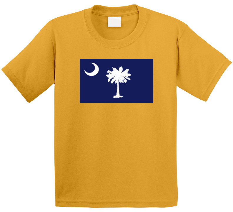 Flag - South Carolina wo Txt T Shirt