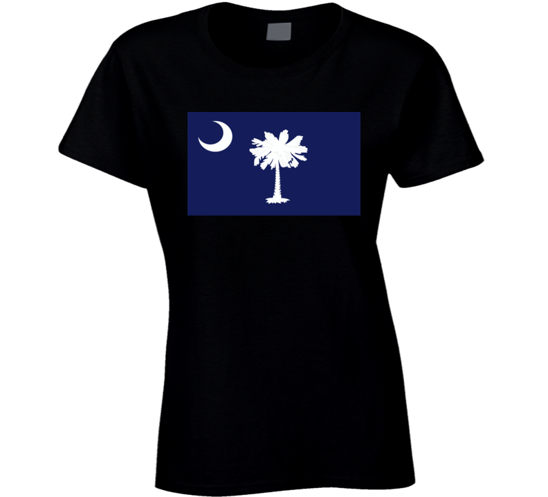 Flag - South Carolina wo Txt T Shirt
