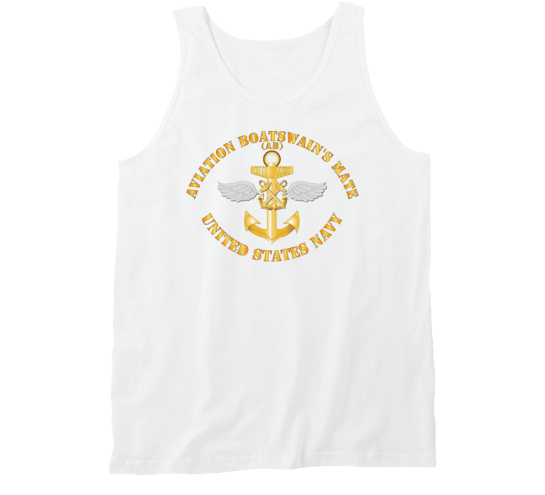 Navy - Rate - Aviation Boatswain's Mate Pin W Txt Tanktop