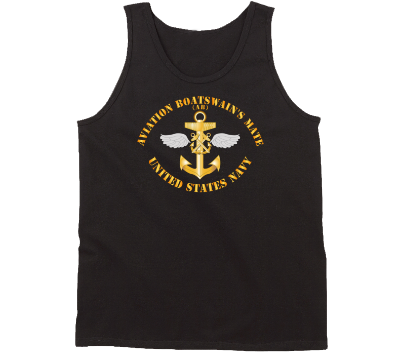 Navy - Rate - Aviation Boatswain's Mate Pin W Txt Tanktop