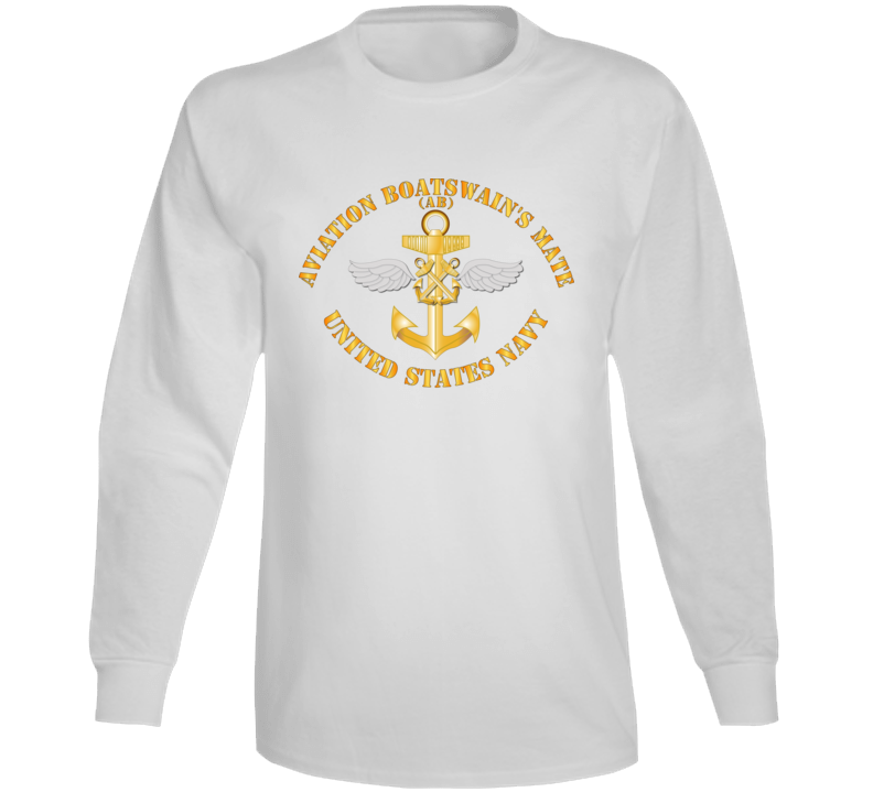 Navy - Rate - Aviation Boatswain's Mate Pin W Txt Long Sleeve