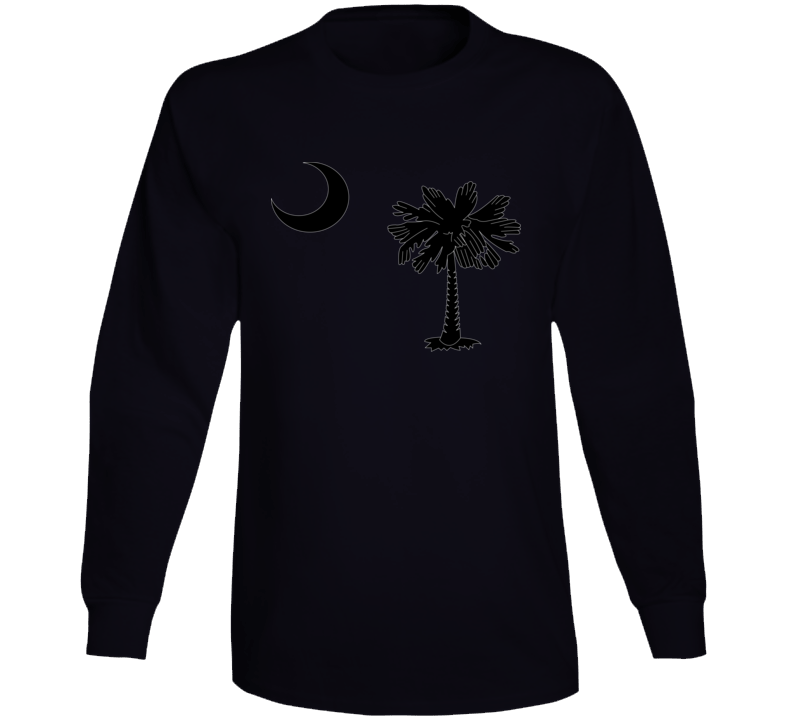 Flag - South Carolina - Palmetto - Crescent Long Sleeve