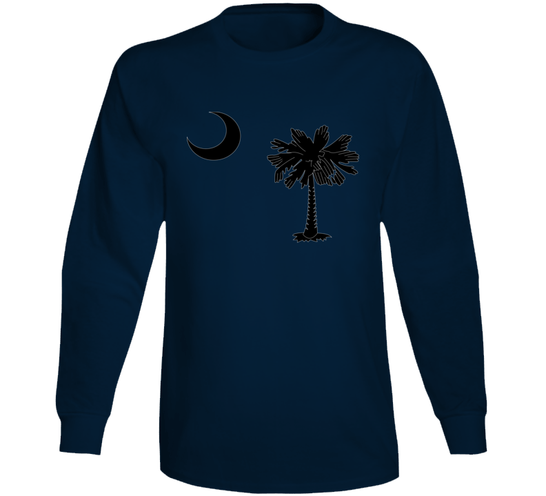 Flag - South Carolina - Palmetto - Crescent Long Sleeve